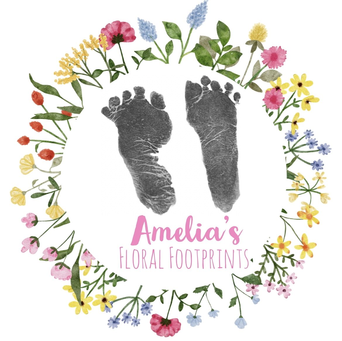 Amelia's Floral Footprints